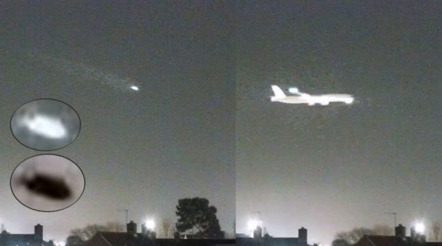 UFO Heathrow airport London