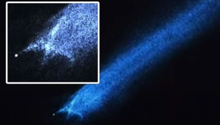A Mysterious X-Shaped Object Is Moving In Space At Tremendous Speed