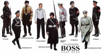 Hugo Boss ir hitlerininkų uniforma