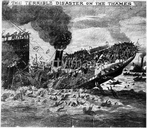 Didžioji Temzės katastrofa - Garlaivis (