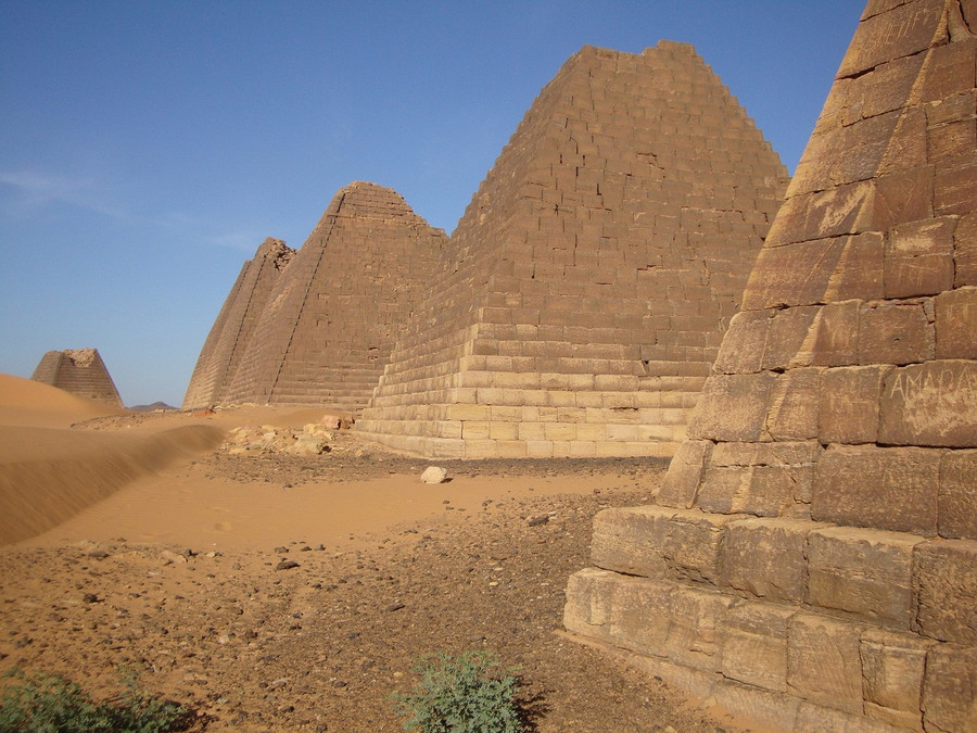 Merojės karalystės piramidės - didžiosios civilizacijos griuvėsiai