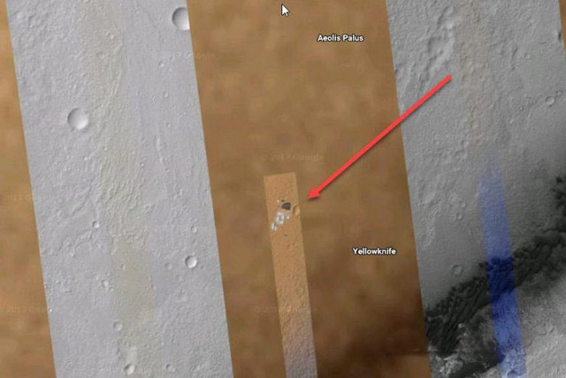 Google Space parodė kosminę bazę Marse?