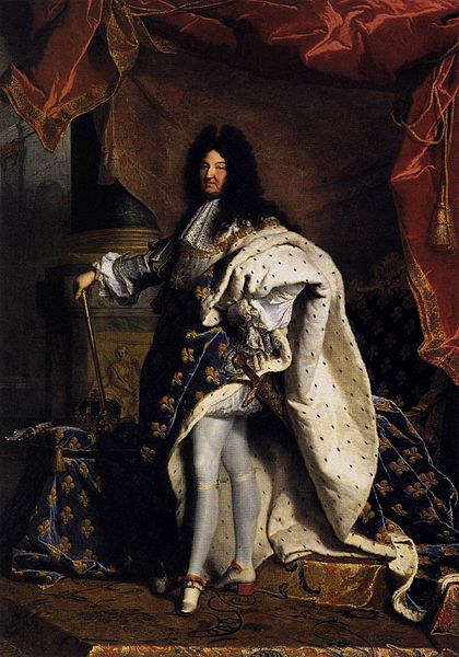 Liudvikas XIV su aukštakulniais
