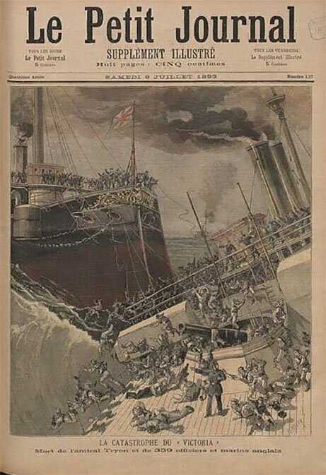 Katastrofos piežinys prancūzų laikraštyje