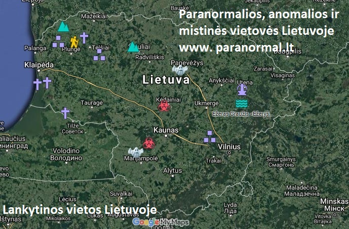 Paranormalios, anomalios ir mistinės vietovės Lietuvoje