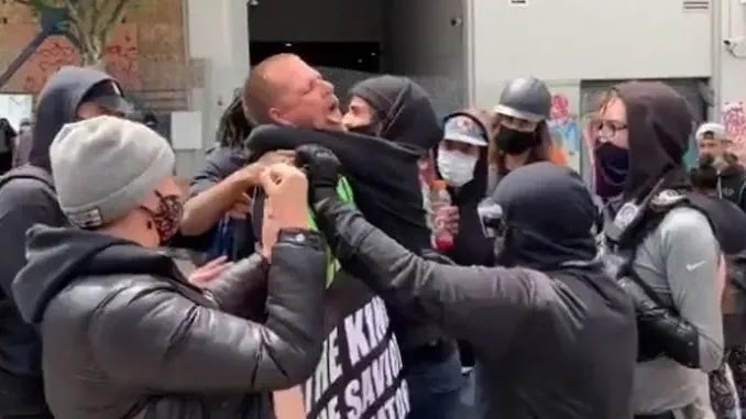 CHAZ Thugs Violently Choke Christian Preacher and Sexually Assault Him
