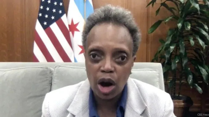 Lori Lightfoot Vows to Sue Trump If Federal Agents Step