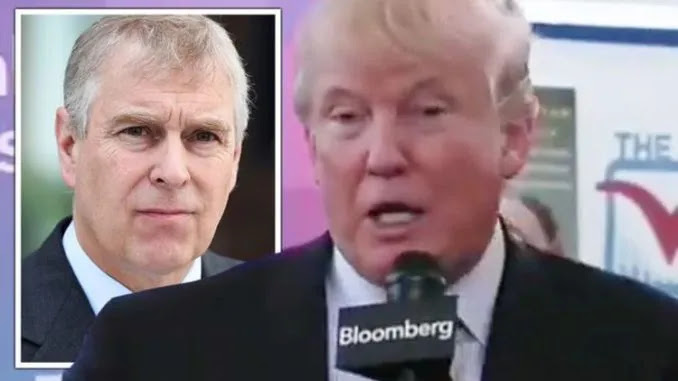 Trump Told Reporters To Ask Prince Andrew About Epstein’s ‘Cesspool’ I