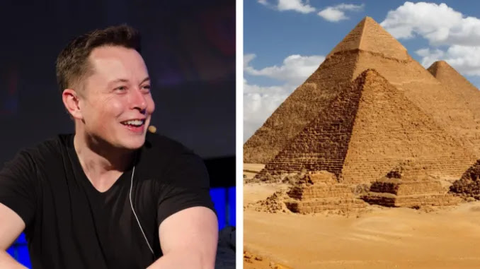 Elon Musk Says Aliens Built The Pyramids
