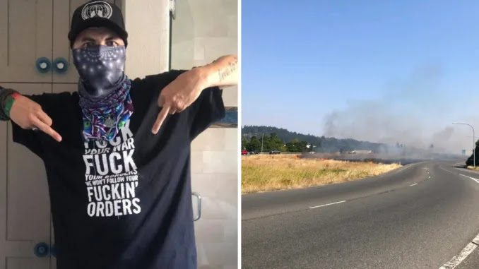 BLM Protester Arrested For ‘Setting a Fire’ In Brush As Deadly Wild