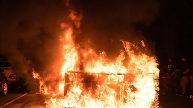 Black Lives Matter Rioters Use ‘Flammable Chemicals’ To Burn Down Chur