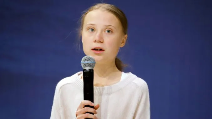 Greta Thunberg Appears Unable To Answer a Simple Question Without A Sc