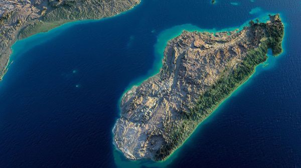 Scientists predicted the breakup of Madagascar into several islands in