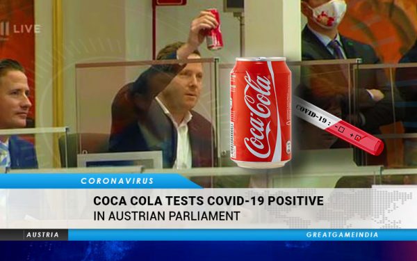 Coca Cola tests COVID-19 positive in Austrian parliament