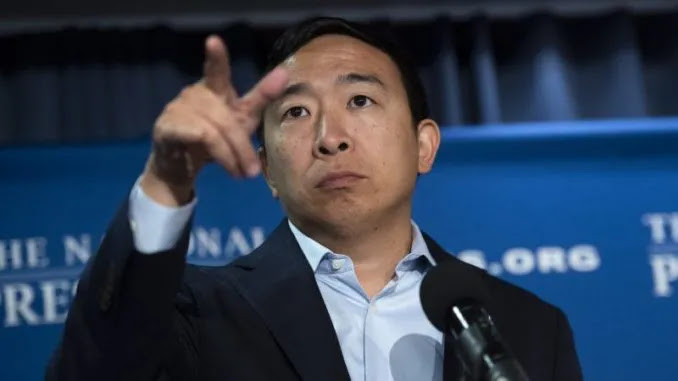 Andrew Yang Demands Barcodes to Identify People Who Have Been Vaccinat
