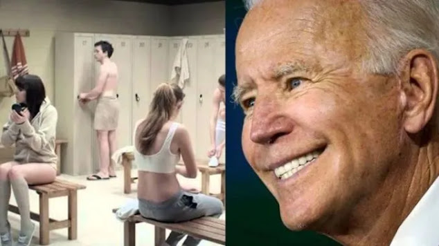 Biden Vows to Push Transgender Bathroom & Locker Room Laws ‘From Day O