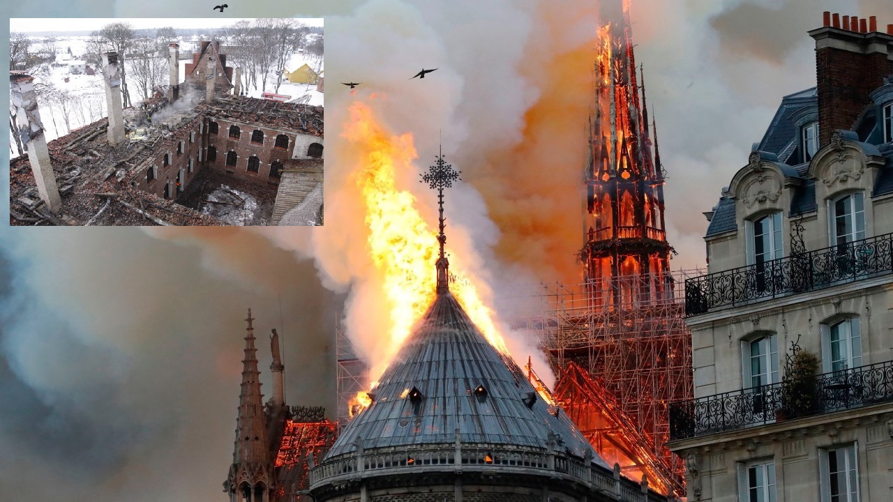 Kuo skiriasi gaisras Tytuvėnuose nuo Paryžiaus Dievo Motinos katedros?