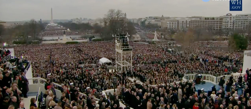 Joe Biden’s Inauguration Crowd 2021