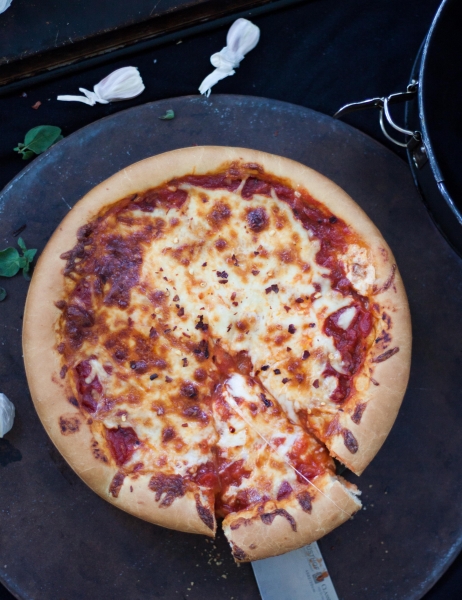 Pizza - vegetariška gili storapadė pica be mėsos