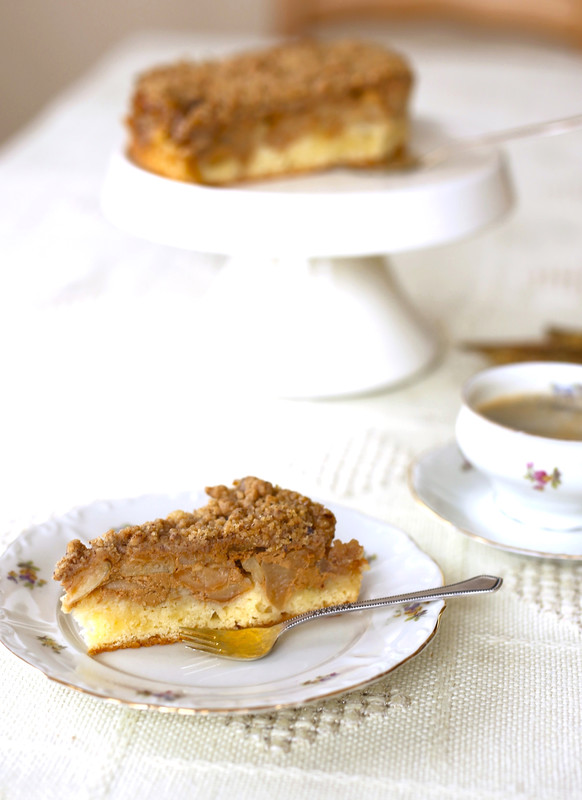 Karamelinis obuolių pyragas. Ar žinai tokį receptą?
