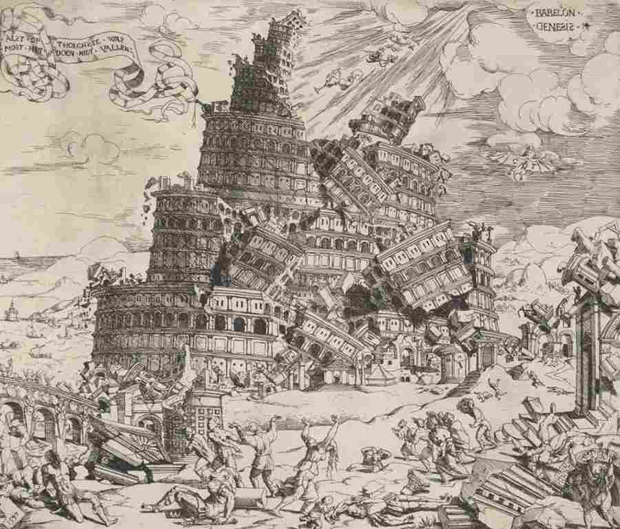 istorijos paslaptys, Babelio bokštas, legendos, hipotezės