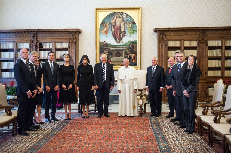Donaldo Trumpo susitikimas su popiežiumi