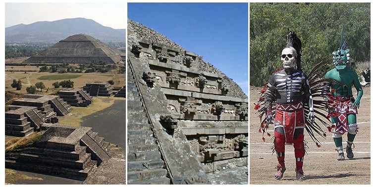 dievų miestas, teotihuakanas, actekai, senovinis miestas