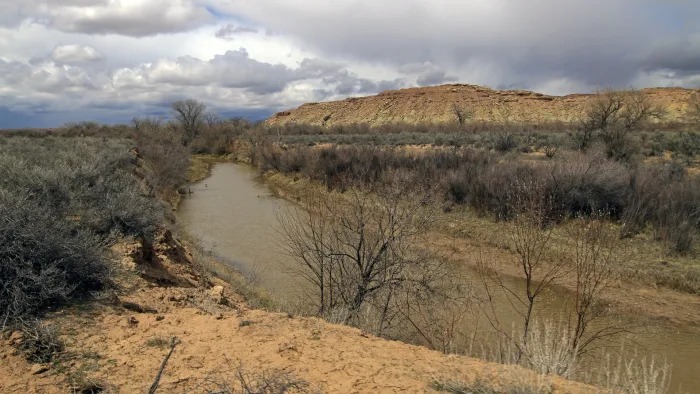 Per Skinwalker Ranch teritoriją teka nedidelė upė.