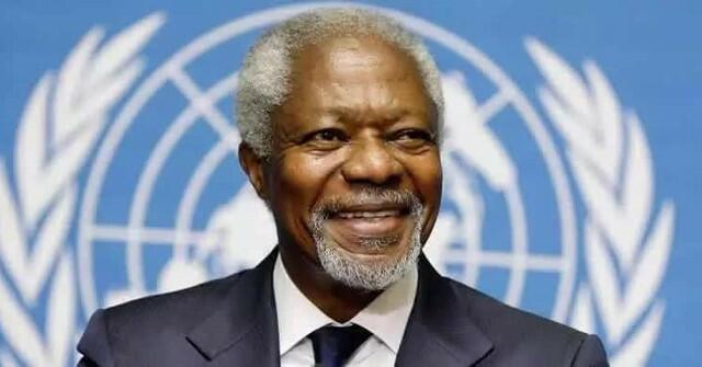 Kofi Annanas (1938 m. balandžio 8 d. - 2018 m. rugpjūčio 18 d.)