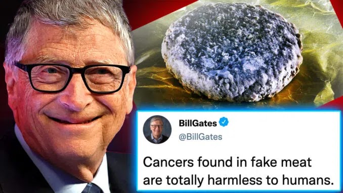 Billo Gateso mėsa žmonėms sukelia ‘Turbo vėžį’