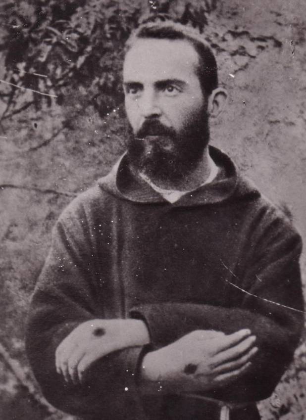 Kapucinų vienuolis tėvas Pio 1915 m.