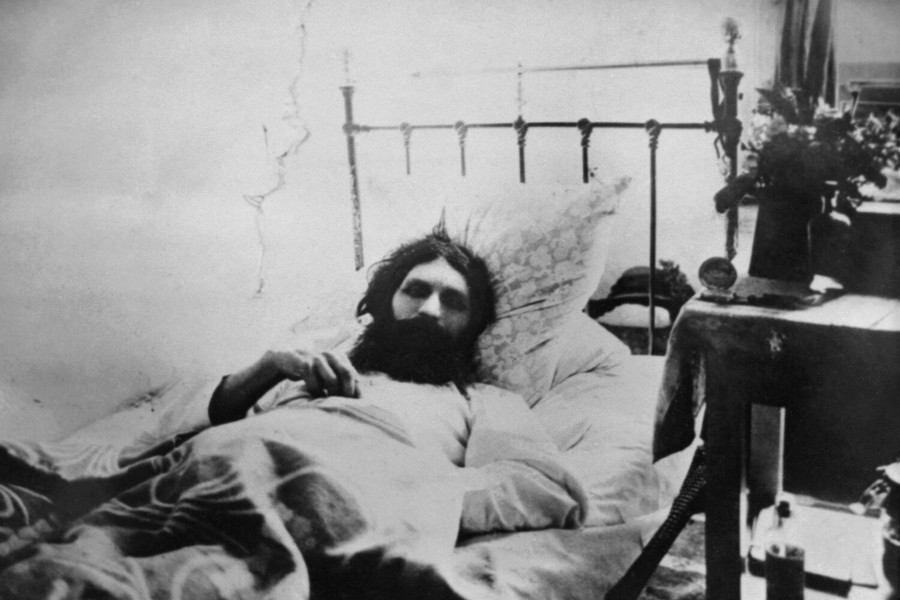 Grigorijus Jefimovičius Rasputinas, 1914 m.