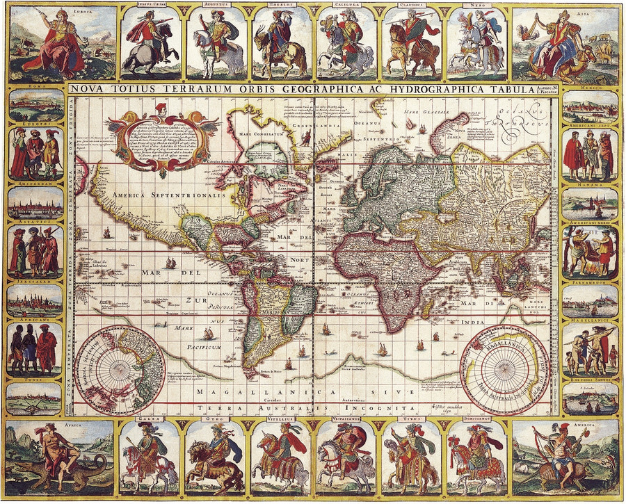 Senovės civilizacijų žemėlapiai: kas juos sudarė? (Įdomu pagalvoti)