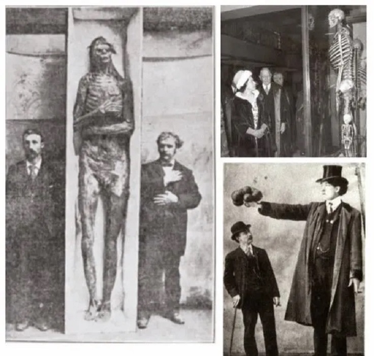 Milžiniški žmonių skeletai Loveloko urve, Nevada