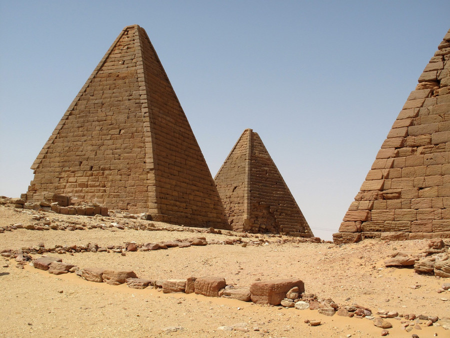 Merojės karalystės piramidės - didžiosios civilizacijos griuvėsiai