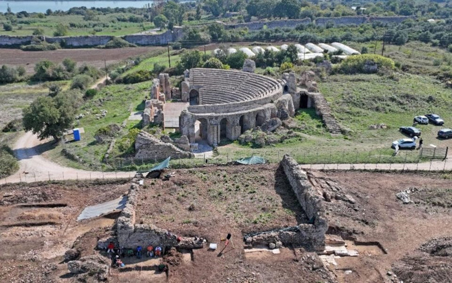 Graikijoje atkasta imperatorių šventykla