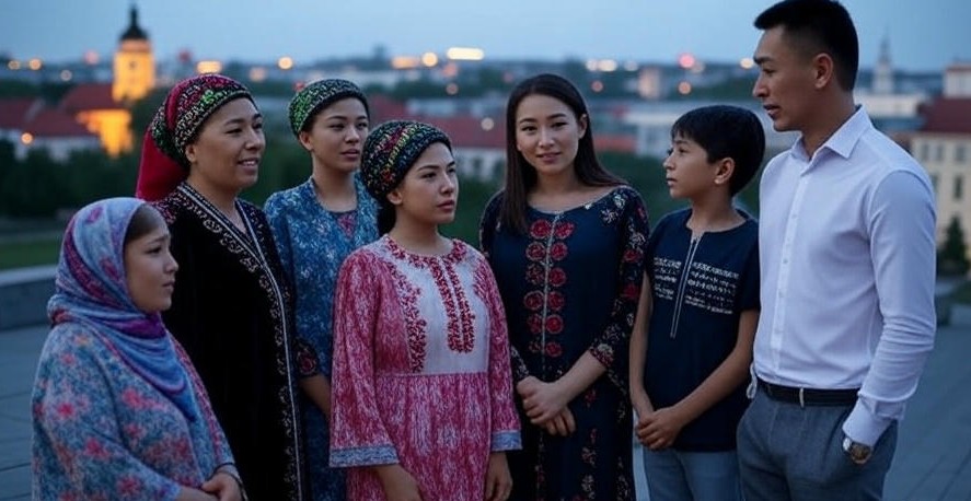 Uzbekistano migrantai darbo vietoje Lietuvoje Užsieniečių darbuotojai Lietuvoje
