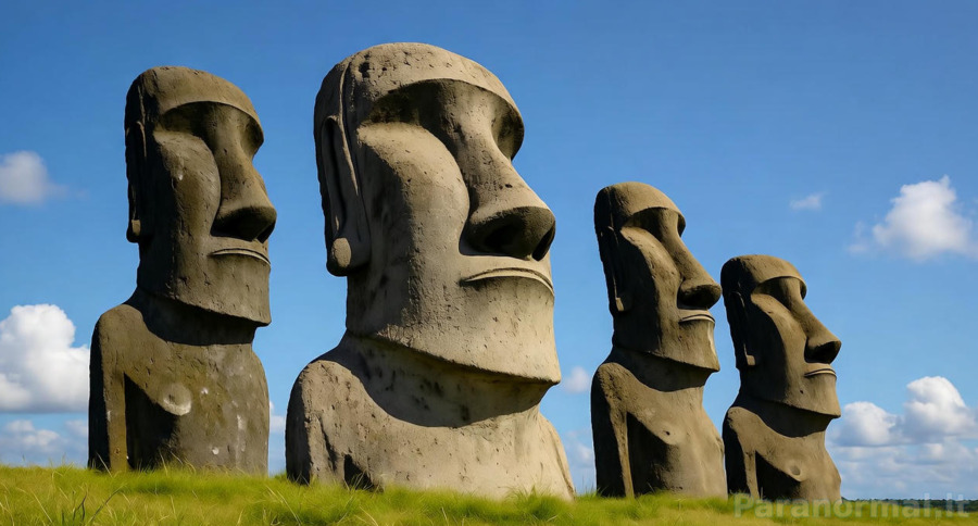 Velykų Salos Moai Statulos Vaikščiojimo Metodas | Nauji 2025 Tyrimai