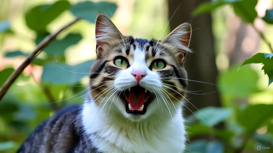 Kodėl katė šnypščia? Baimė, stresas ir kaip reaguoti Kodėl katė šnypščia? Baimė, stresas ir kaip reaguoti