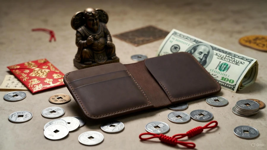 Kaip išsirinkti piniginę, kuri traukia pinigus pagal Feng Shui 2025 m.