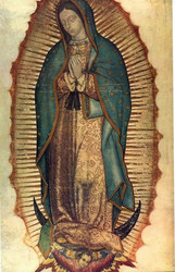 Stebuklingas Mergelės atvaizdas Meksikoje
