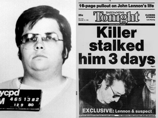 Džono Lenono nužudymas - keturios kulkos į nugarą