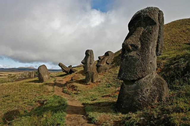 Civilizacijos paslaptys: Velykų salos skulptūros vaikščiojo