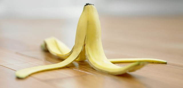 banano žievė