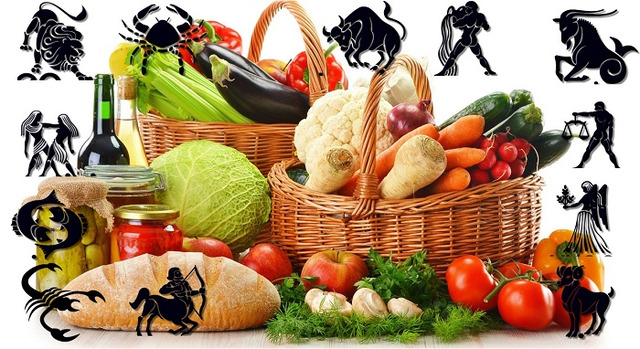 maistas, zodiako zenklai, sveikata, mityba, sekmė