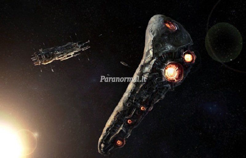Asteroidas, Oumuamua, Ateiviai, kosmosas, erdvėlaivis, paranormal.lt