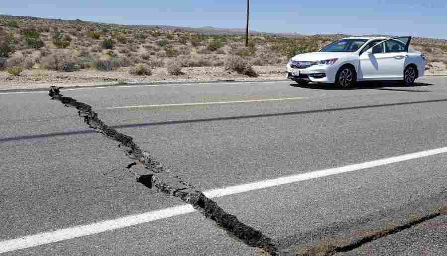 Žemės drebėjimai, JAV, San Andreaso lūžis, stichinės nelaimės
