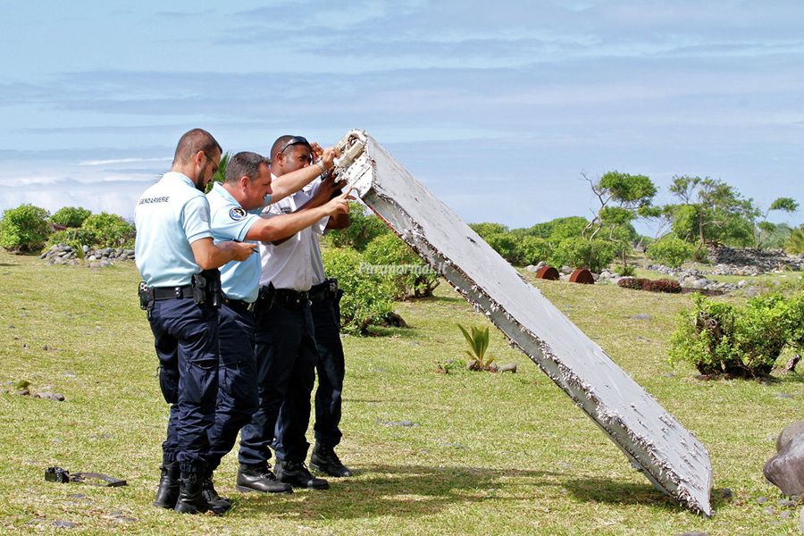 Policija tiria orlaivių nuolaužas, rastas Saint-André, Reunione parano