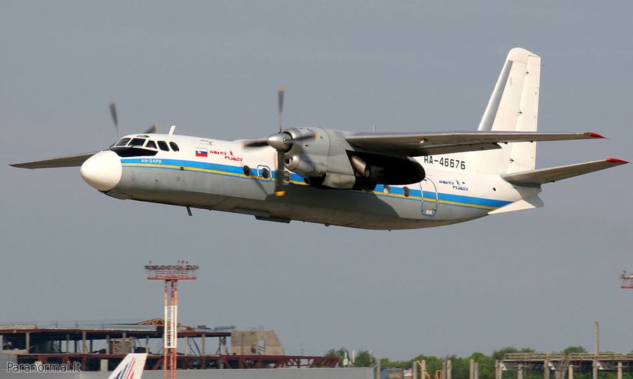 aviakompanijos “Poliot” lėktuvas An-24, paranormal.lt
