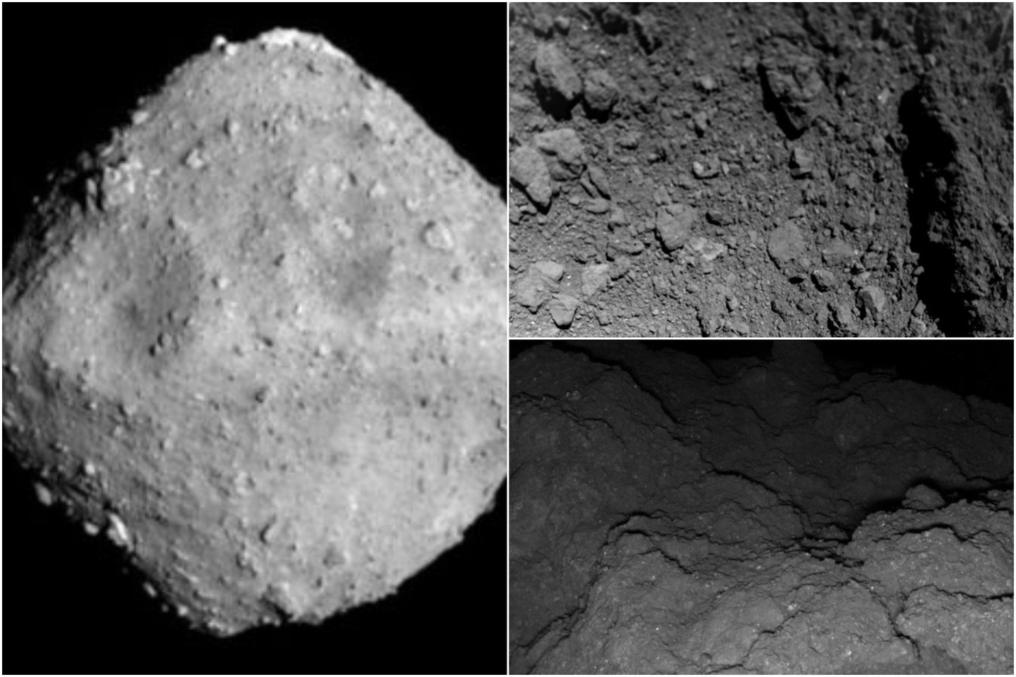 Japonai sprogdino asteroidą – dabar matomi to padariniai